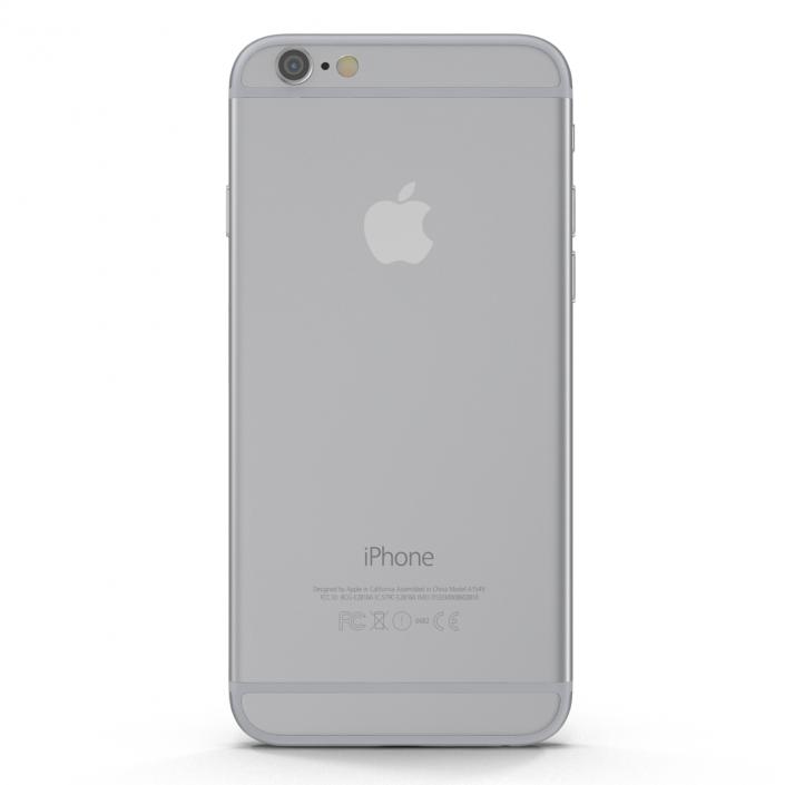 iPhone 6 Silver 2 3D