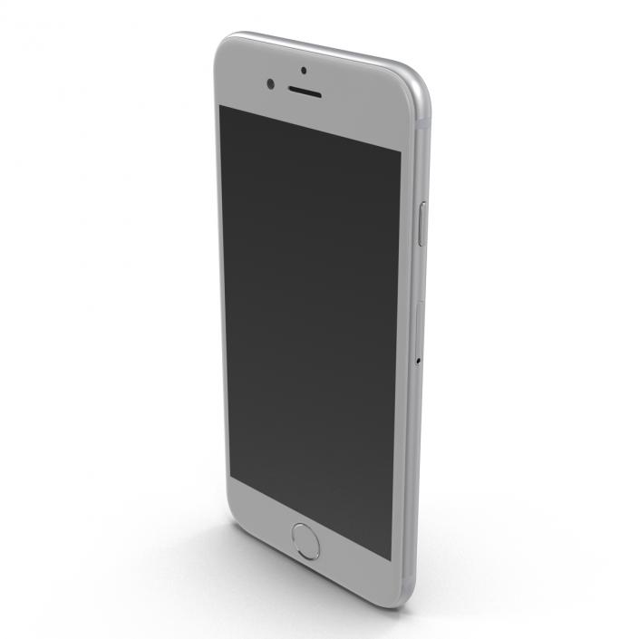 iPhone 6 Silver 2 3D