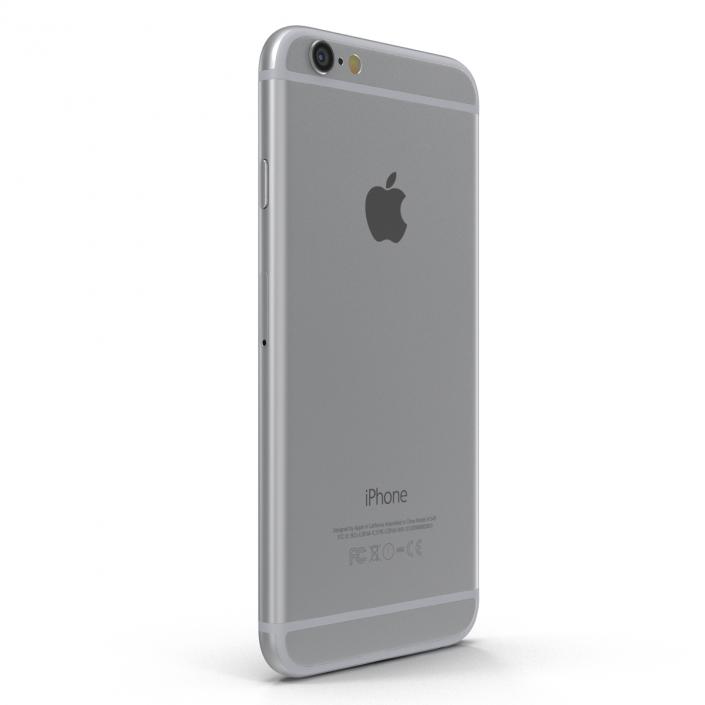 iPhone 6 Silver 2 3D