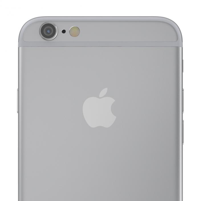 iPhone 6 Silver 2 3D