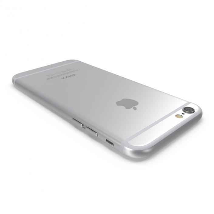 iPhone 6 Silver 2 3D