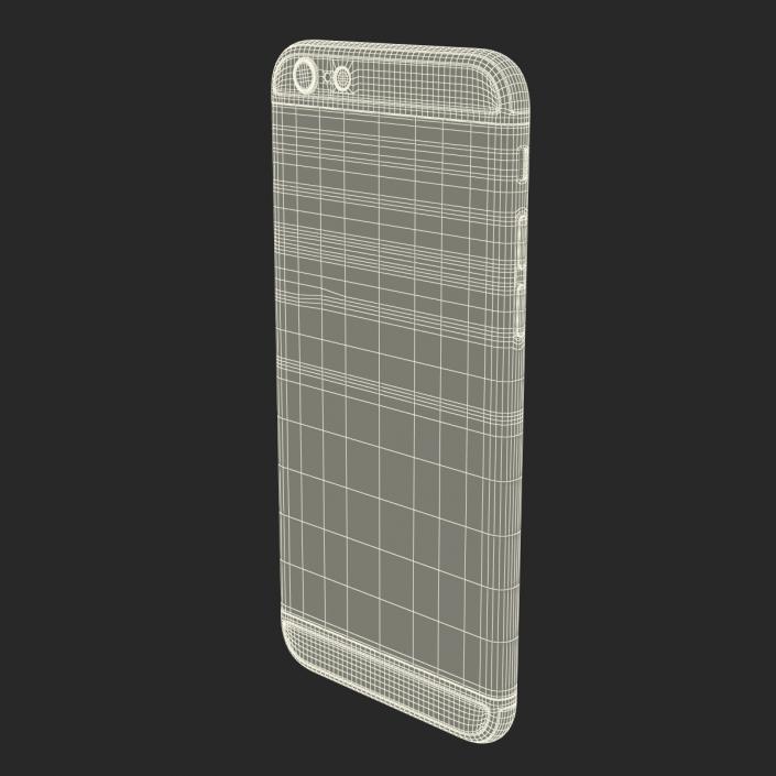 3D model iPhone 6 Gold 2