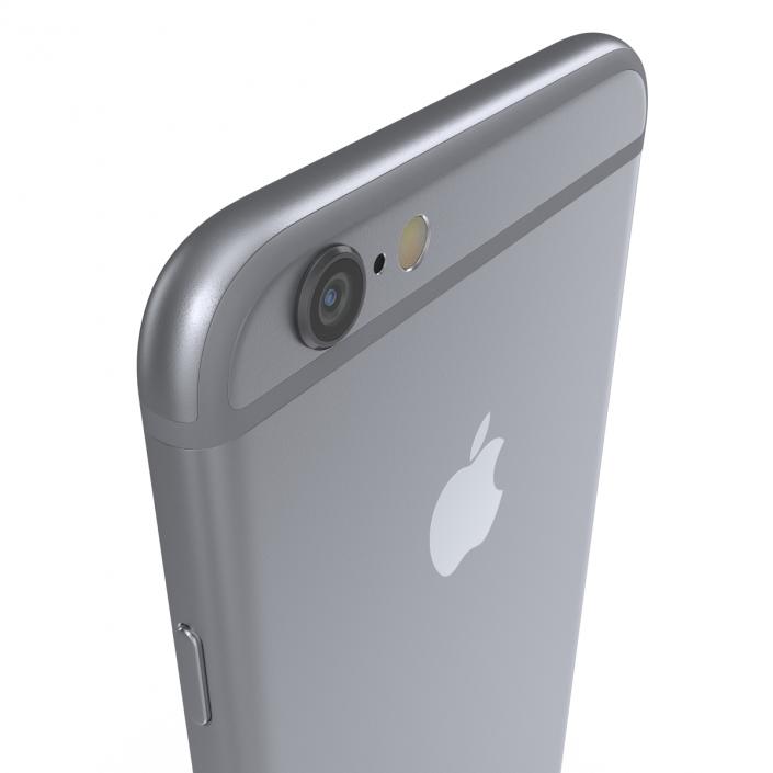 3D iPhone 6 Space Gray 2