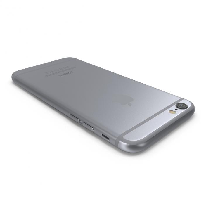 3D iPhone 6 Space Gray 2