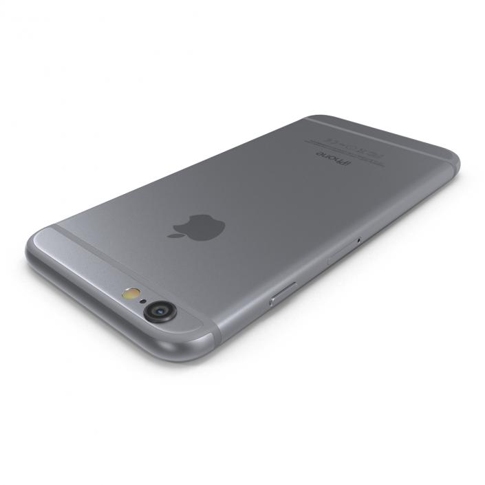 3D iPhone 6 Space Gray 2