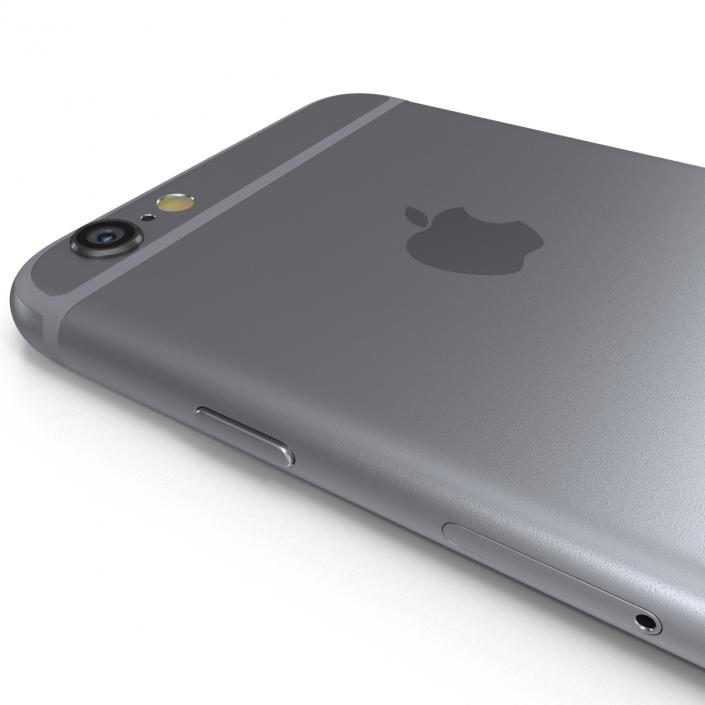 3D iPhone 6 Space Gray 2