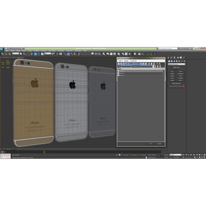 iPhone 6 3D Models Set 3D