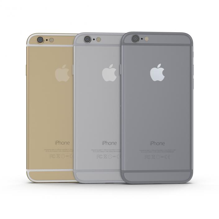 iPhone 6 3D Models Set 3D