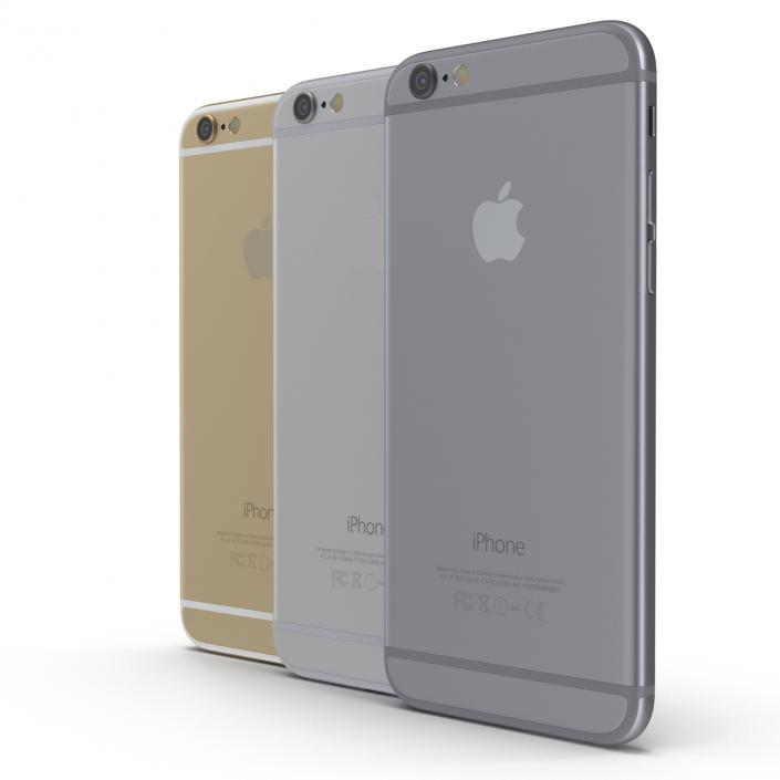 iPhone 6 3D Models Set 3D