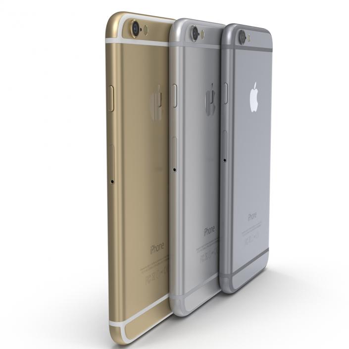 iPhone 6 3D Models Set 3D