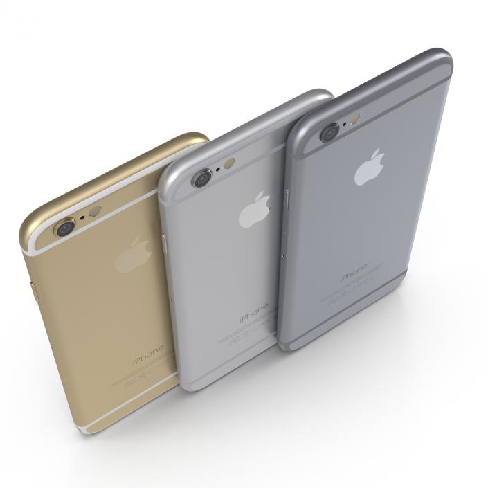 iPhone 6 3D Models Set 3D