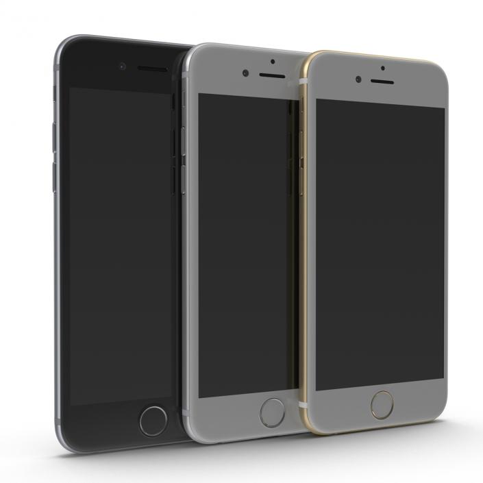 iPhone 6 3D Models Set 3D