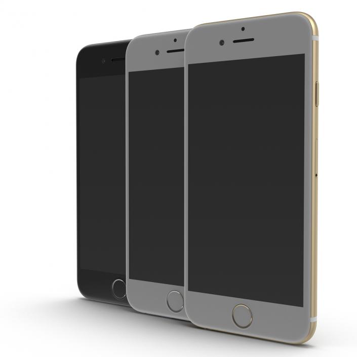 iPhone 6 3D Models Set 3D