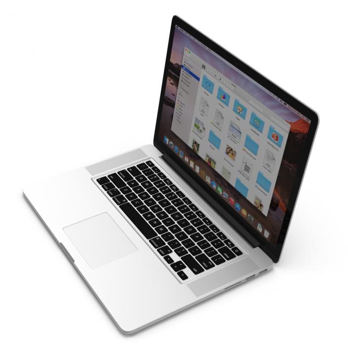 MacBook Pro with Retina display 15 inch 3D model