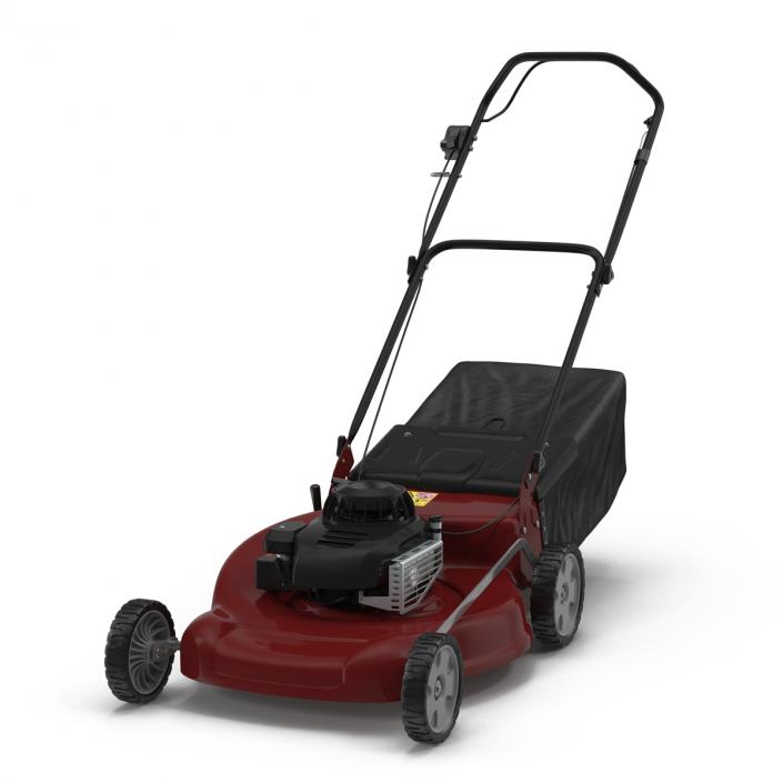 3D model Push Lawn Mower