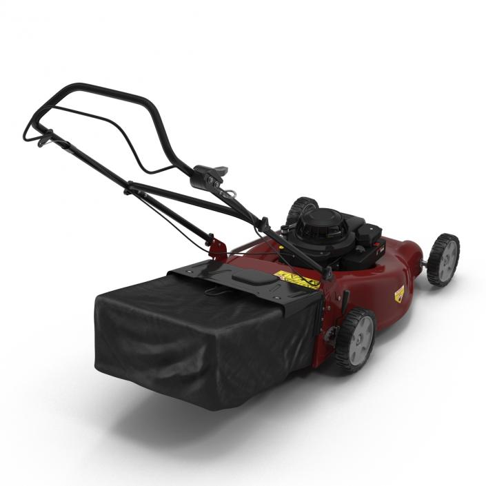 3D model Push Lawn Mower