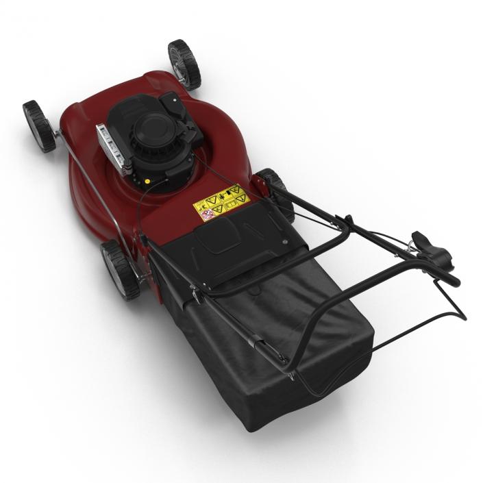 3D model Push Lawn Mower