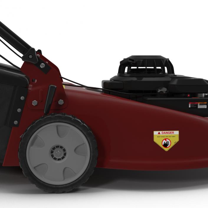 3D model Push Lawn Mower