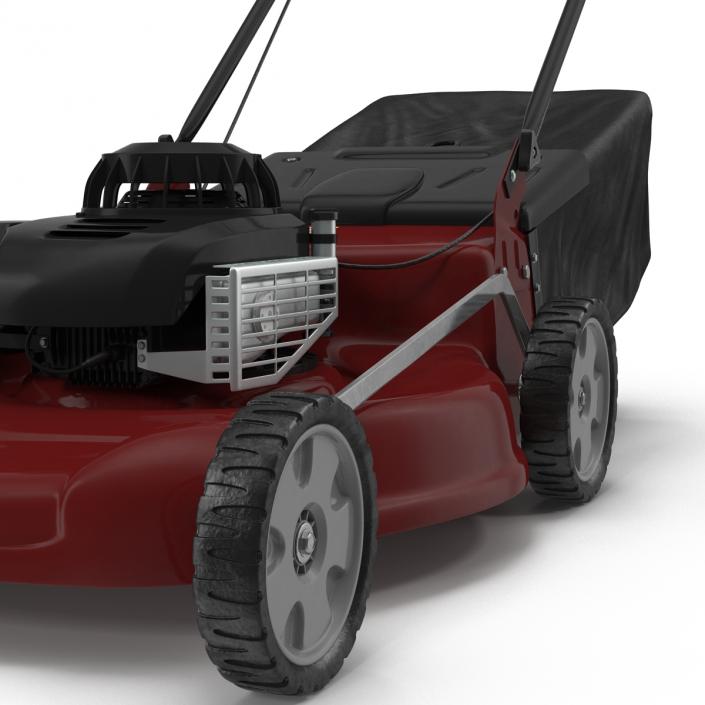 3D model Push Lawn Mower