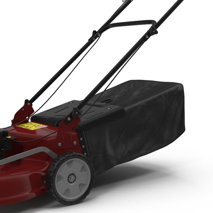 3D model Push Lawn Mower