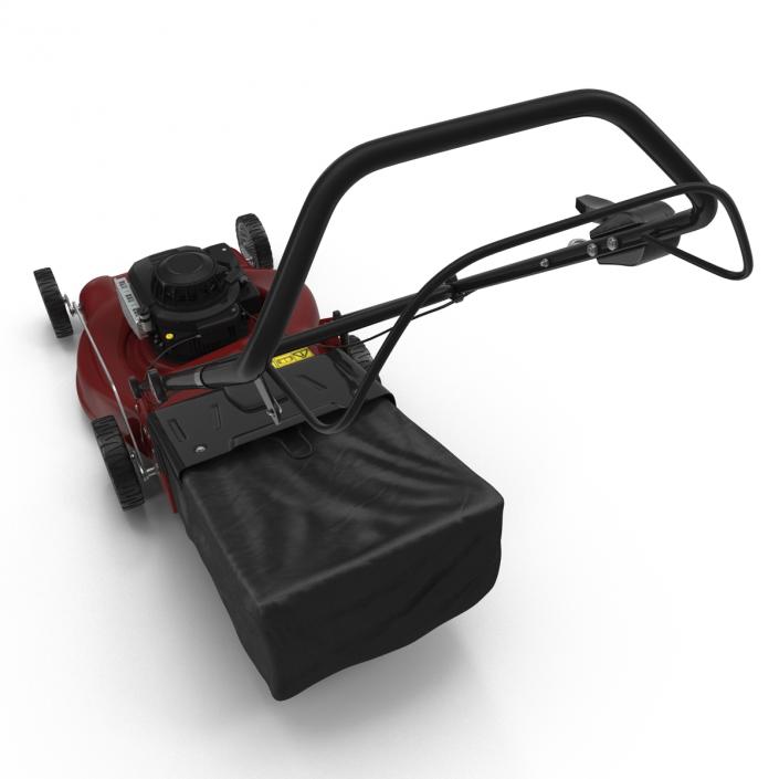 3D model Push Lawn Mower