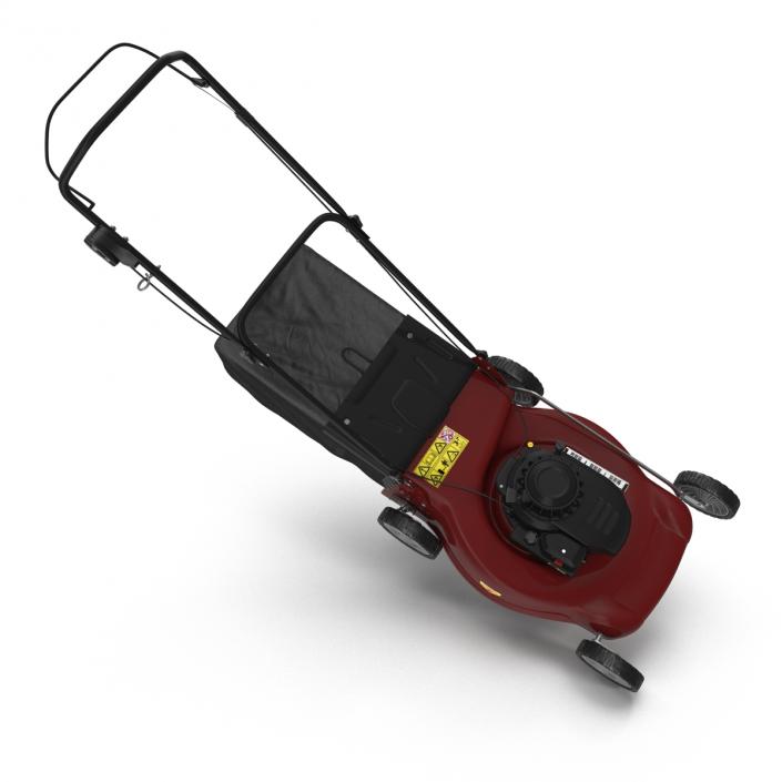 3D model Push Lawn Mower