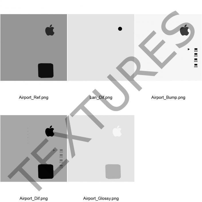 3D Apple Airport Extreme