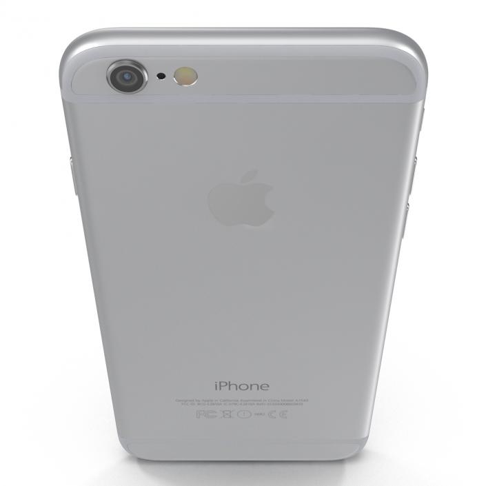 iPhone 6 Silver 2 3D