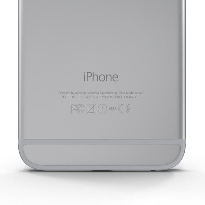 iPhone 6 Silver 2 3D