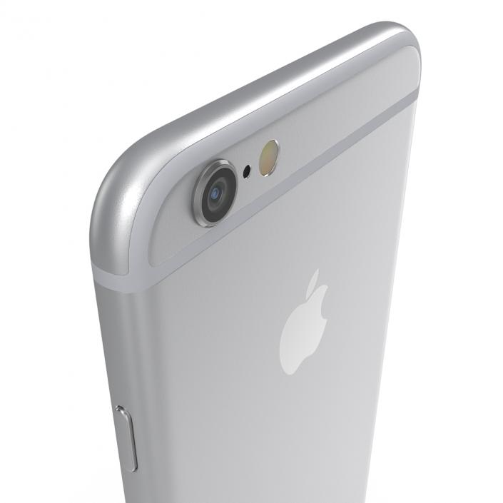 iPhone 6 Silver 2 3D