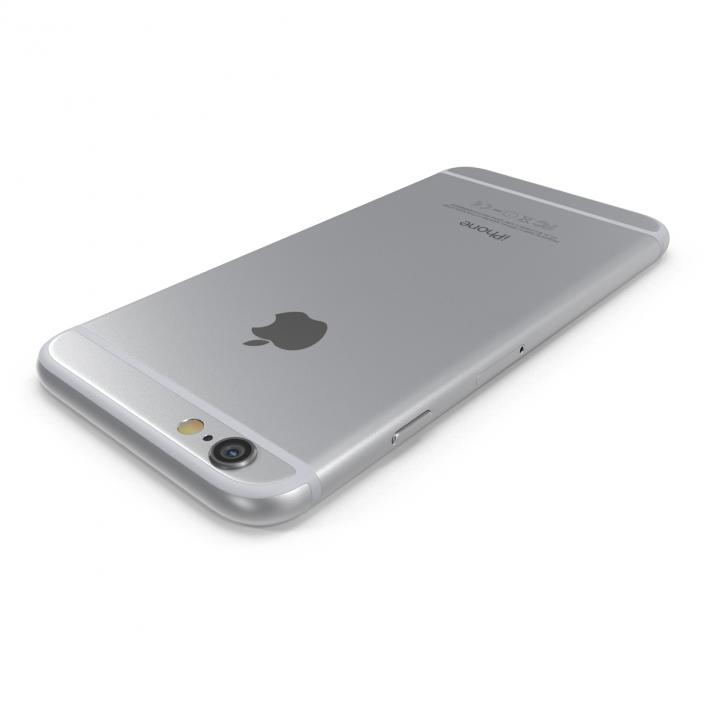 iPhone 6 Silver 2 3D