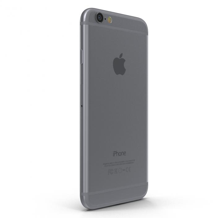 3D iPhone 6 Space Gray 2