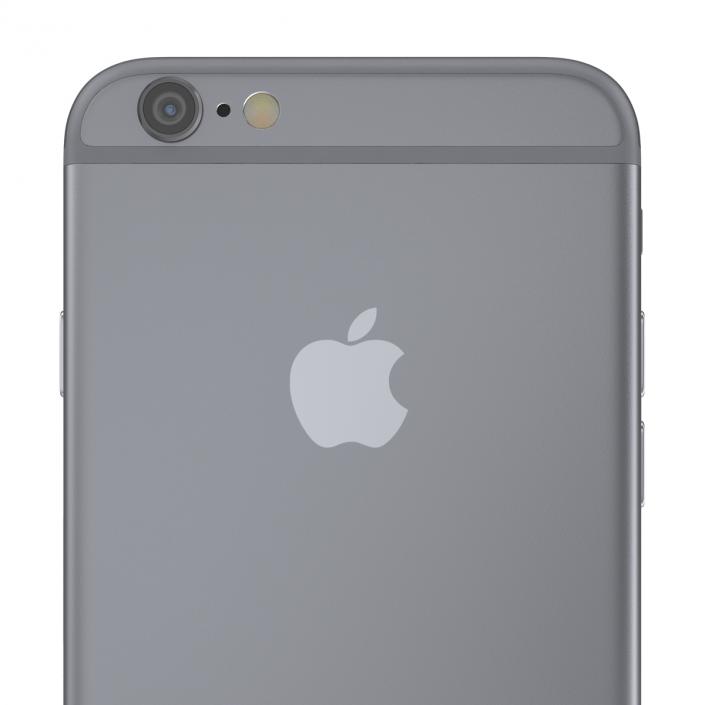 3D iPhone 6 Space Gray 2