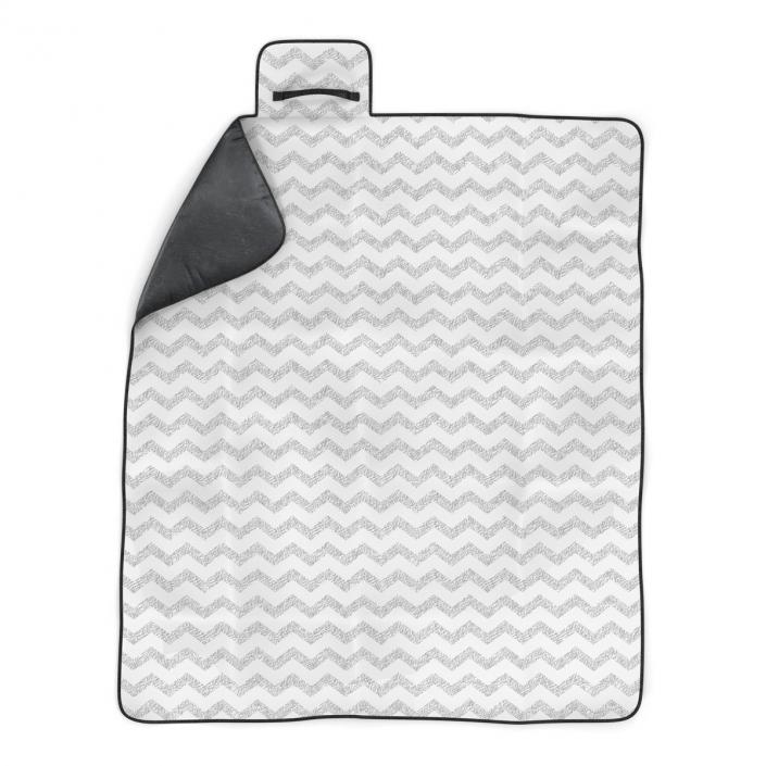 3D model Picnic Blanket White