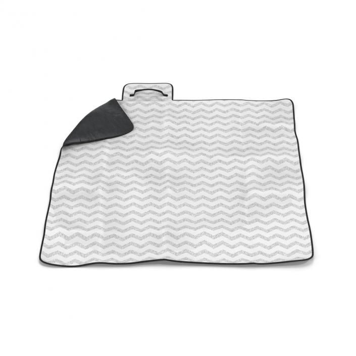 3D model Picnic Blanket White