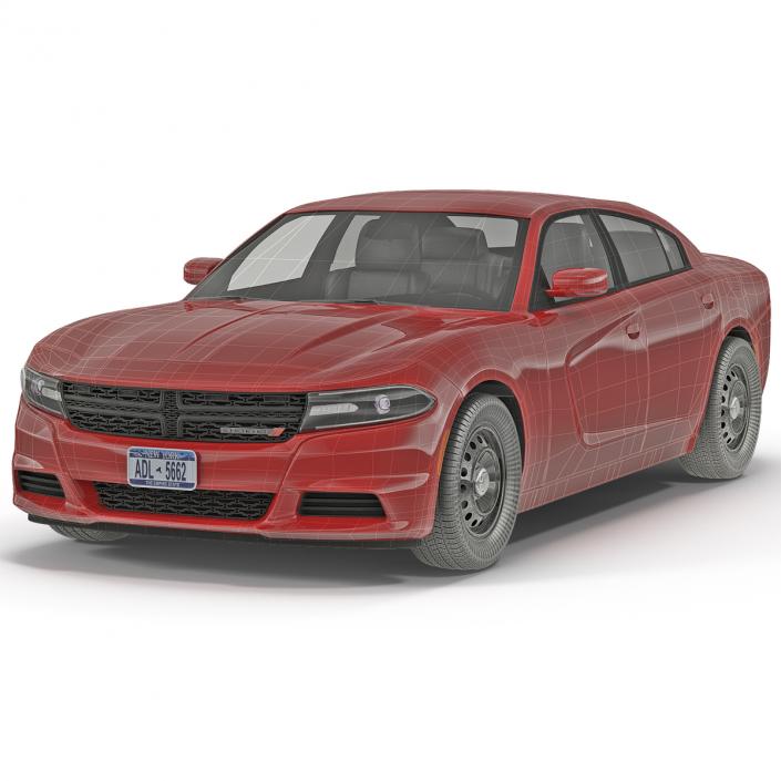 3D Dodge Charger 2015 model