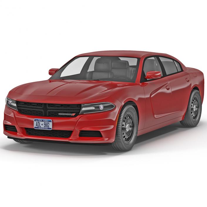 3D Dodge Charger 2015 model