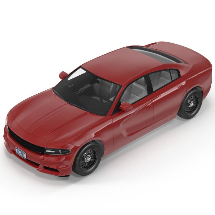 3D Dodge Charger 2015 model