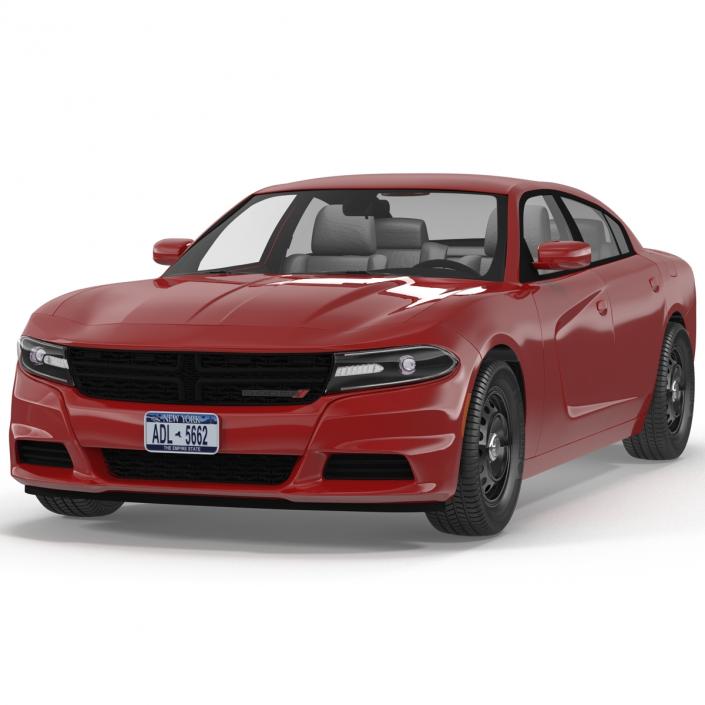 3D Dodge Charger 2015 model