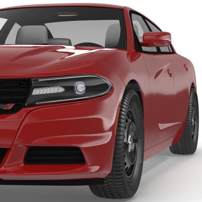 3D Dodge Charger 2015 model