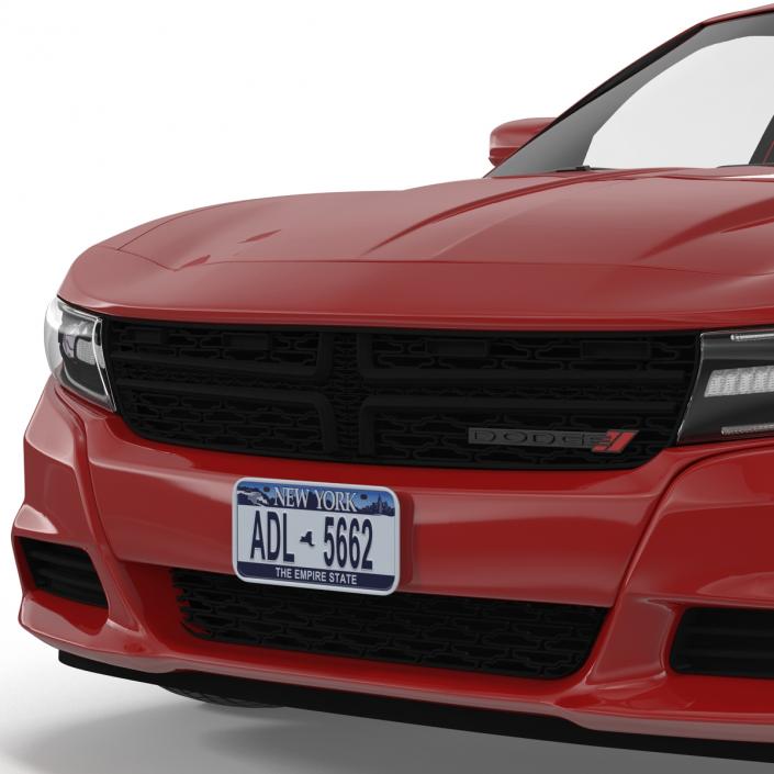 3D Dodge Charger 2015 model