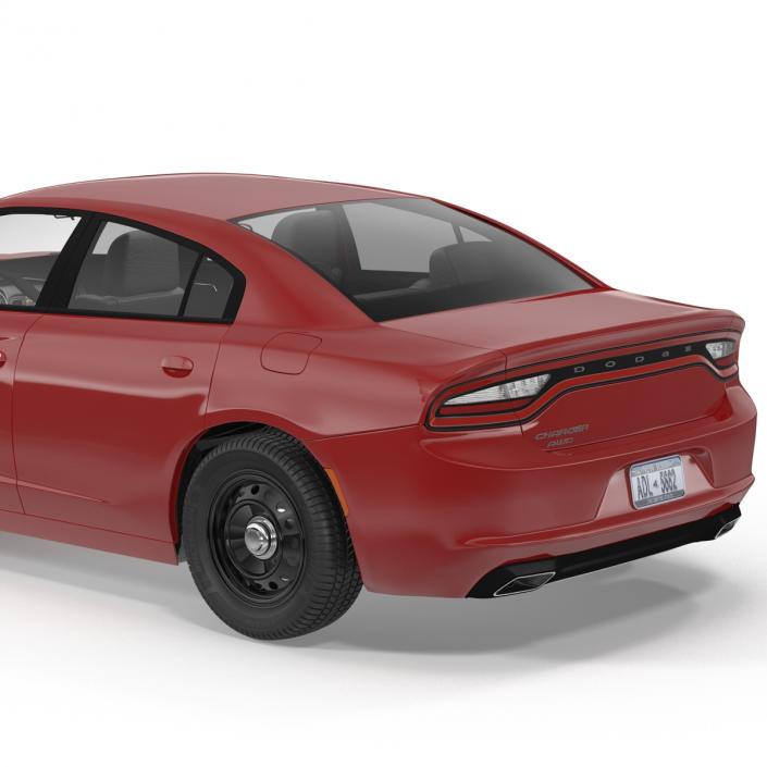 3D Dodge Charger 2015 model