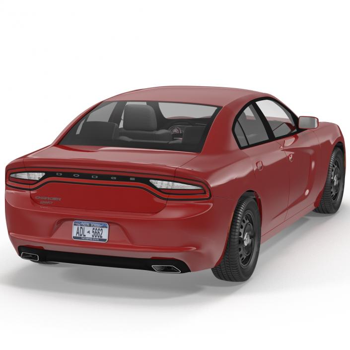 3D Dodge Charger 2015 model