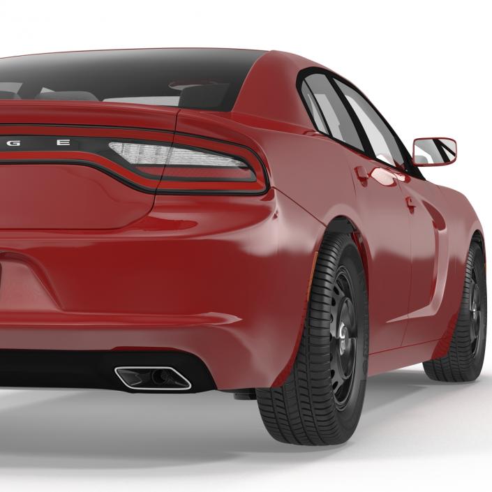 3D Dodge Charger 2015 model