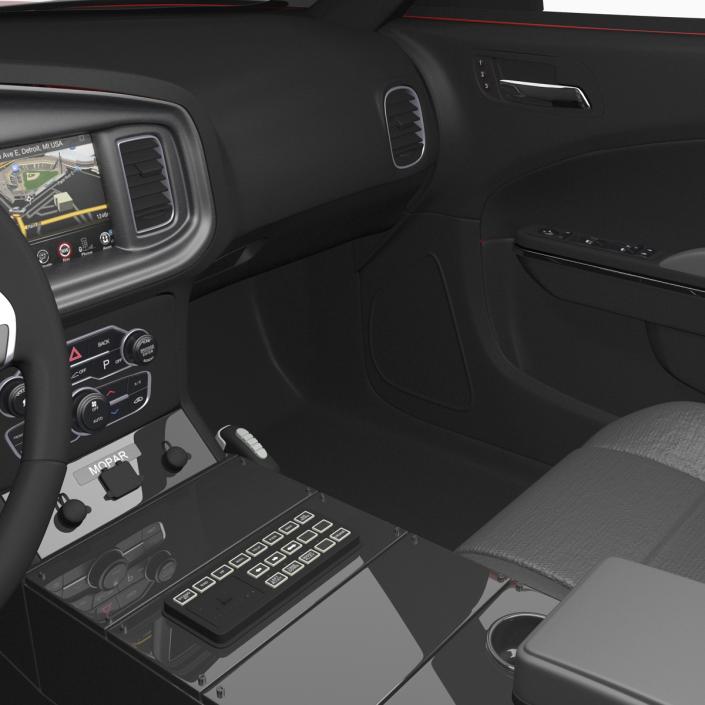 3D Dodge Charger 2015 model