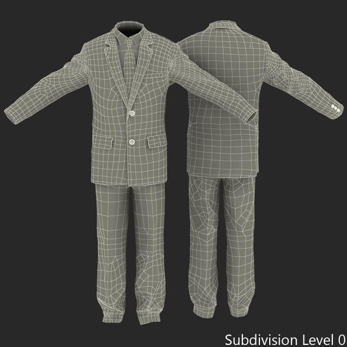 3D Casual Mens Suit