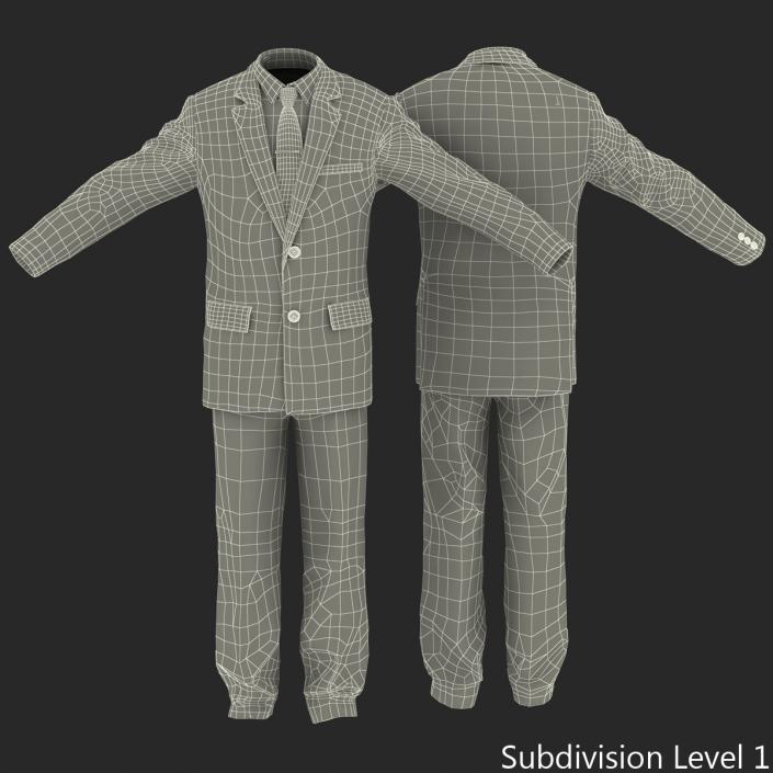 3D Casual Mens Suit