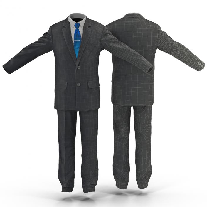 3D Casual Mens Suit