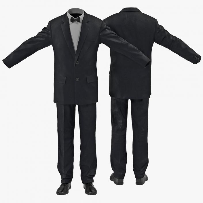 3D Formal Classic Men Suit model