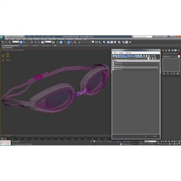 Swim Goggles 3D